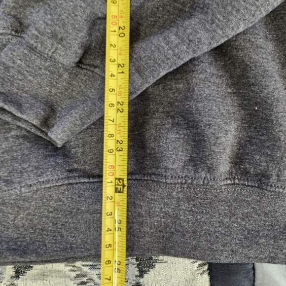 Gildan Heavy Blend Dog Dad Embroidered Gray Fleece Sweatshirt XL - Picture 7 of 15